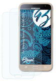 Schutzfolie Bruni kompatibel mit Samsung Galaxy J3 Pro SM-J320, glasklare (2X)