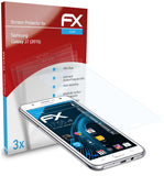 atFoliX FX-Clear Schutzfolie für Samsung Galaxy J7 (2015)