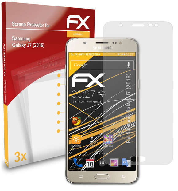 atFoliX FX-Antireflex Displayschutzfolie für Samsung Galaxy J7 (2016)