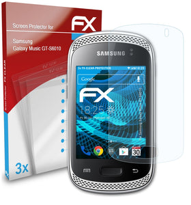 atFoliX FX-Clear Schutzfolie für Samsung Galaxy Music (GT-S6010)