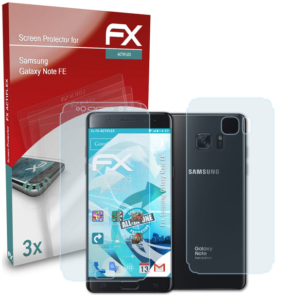 atFoliX FX-ActiFleX Displayschutzfolie für Samsung Galaxy Note FE
