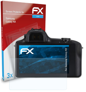 atFoliX FX-Clear Schutzfolie für Samsung Galaxy NX