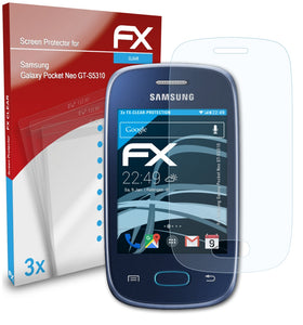 atFoliX FX-Clear Schutzfolie für Samsung Galaxy Pocket Neo (GT-S5310)