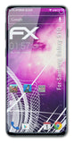 Glasfolie atFoliX kompatibel mit Samsung Galaxy S10, 9H Hybrid-Glass FX