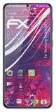 Glasfolie atFoliX kompatibel mit Samsung Galaxy S21+, 9H Hybrid-Glass FX
