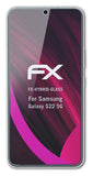Glasfolie atFoliX kompatibel mit Samsung Galaxy S22 5G, 9H Hybrid-Glass FX