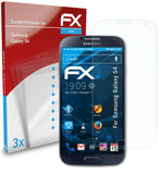atFoliX FX-Clear Schutzfolie für Samsung Galaxy S4