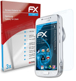 atFoliX FX-Clear Schutzfolie für Samsung Galaxy S4 Zoom