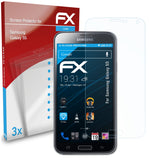 atFoliX FX-Clear Schutzfolie für Samsung Galaxy S5