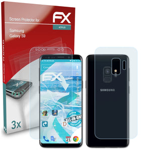 atFoliX FX-ActiFleX Displayschutzfolie für Samsung Galaxy S9