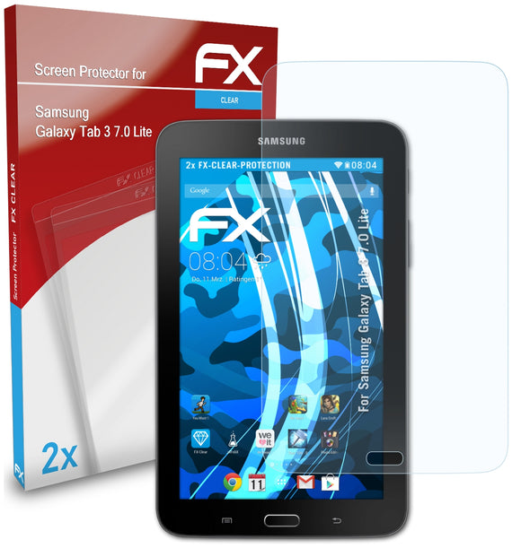 atFoliX FX-Clear Schutzfolie für Samsung Galaxy Tab 3 7.0 Lite