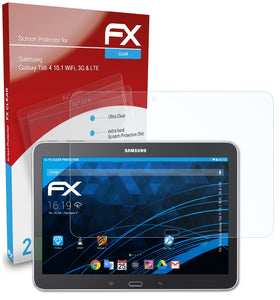 atFoliX FX-Clear Schutzfolie für Samsung Galaxy Tab 4 10.1 (WiFi, 3G & LTE)