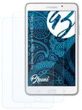 Schutzfolie Bruni kompatibel mit Samsung Galaxy Tab 4 7.0 Wi-Fi T230, glasklare (2X)