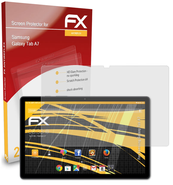atFoliX FX-Antireflex Displayschutzfolie für Samsung Galaxy Tab A7