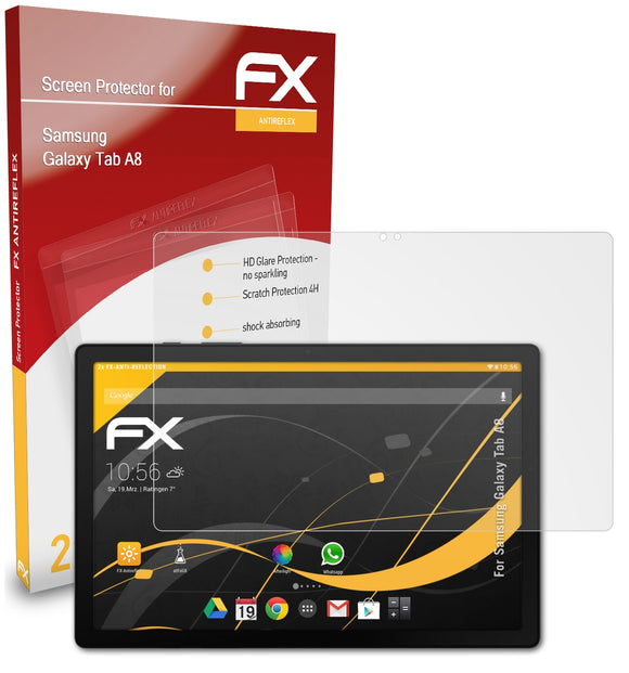 atFoliX FX-Antireflex Displayschutzfolie für Samsung Galaxy Tab A8
