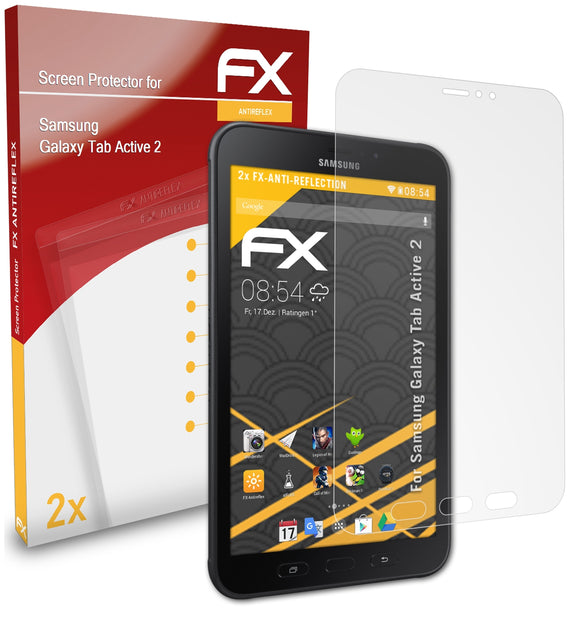 atFoliX FX-Antireflex Displayschutzfolie für Samsung Galaxy Tab Active 2