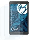 Schutzfolie Bruni kompatibel mit Samsung Galaxy Tab Active 8.0 SM-T365, glasklare (2X)