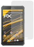 Panzerfolie atFoliX kompatibel mit Samsung Galaxy Tab Active 8.0 SM-T365, entspiegelnde und stoßdämpfende FX (2X)