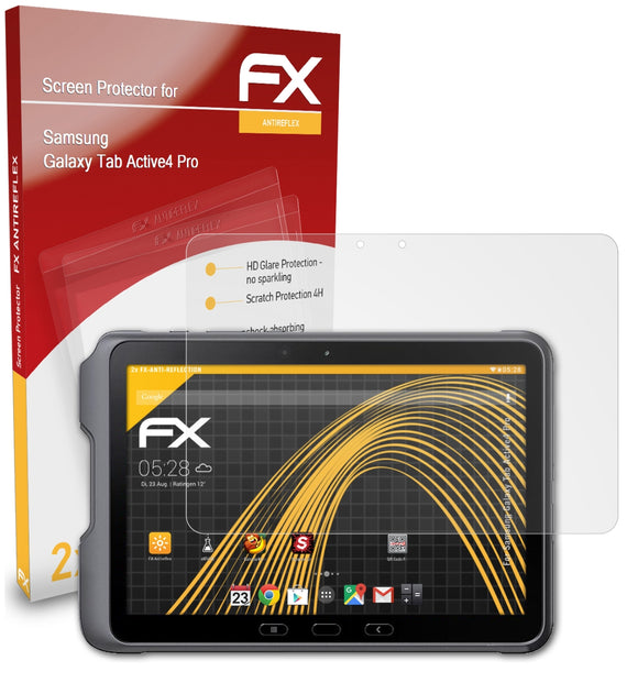 atFoliX FX-Antireflex Displayschutzfolie für Samsung Galaxy Tab Active4 Pro