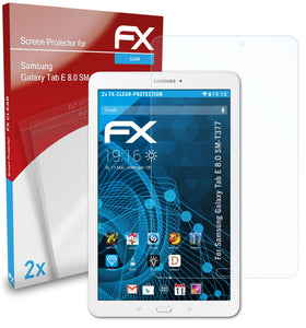 atFoliX FX-Clear Schutzfolie für Samsung Galaxy Tab E 8.0 (SM-T377)