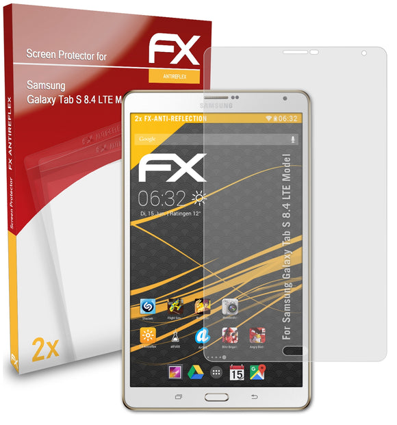 atFoliX FX-Antireflex Displayschutzfolie für Samsung Galaxy Tab S 8.4 (LTE Model)