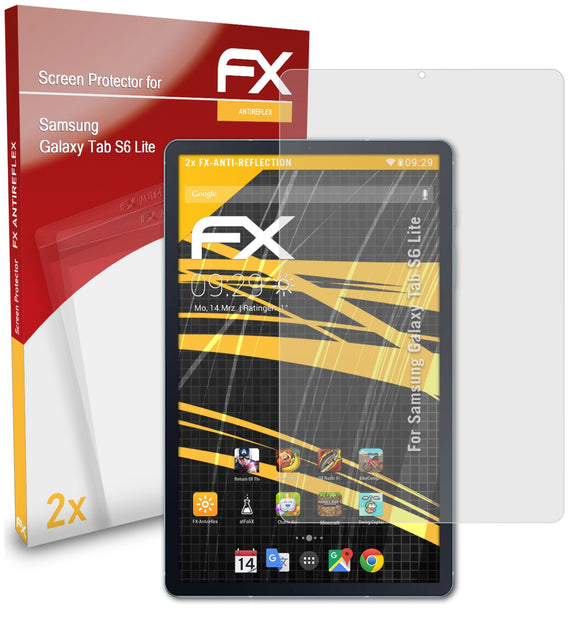 atFoliX FX-Antireflex Displayschutzfolie für Samsung Galaxy Tab S6 Lite