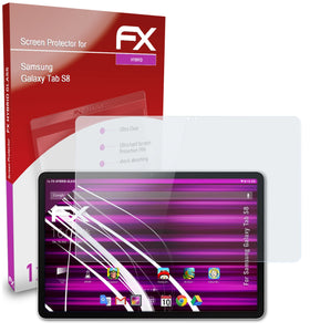 atFoliX FX-Hybrid-Glass Panzerglasfolie für Samsung Galaxy Tab S8
