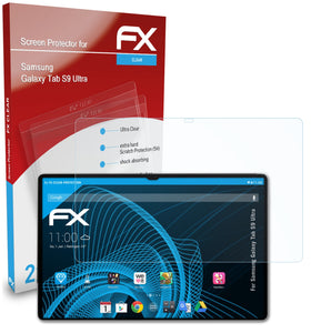 atFoliX FX-Clear Schutzfolie für Samsung Galaxy Tab S9 Ultra