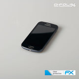 Schutzfolie atFoliX kompatibel mit Samsung Galaxy Trend GT-S7560, ultraklare FX (3X)