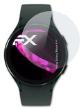 Glasfolie atFoliX kompatibel mit Samsung Galaxy Watch 4 44mm, 9H Hybrid-Glass FX