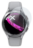 Glasfolie atFoliX kompatibel mit Samsung Galaxy Watch 4 Classic 46mm, 9H Hybrid-Glass FX