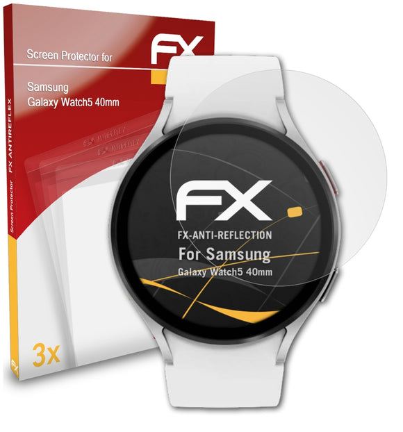 atFoliX FX-Antireflex Displayschutzfolie für Samsung Galaxy Watch5 (40mm)