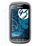 Schutzfolie Bruni kompatibel mit Samsung Galaxy Xcover 2 GT-S7710, glasklare (2X)