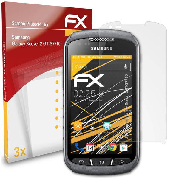 atFoliX FX-Antireflex Displayschutzfolie für Samsung Galaxy Xcover 2 (GT-S7710)