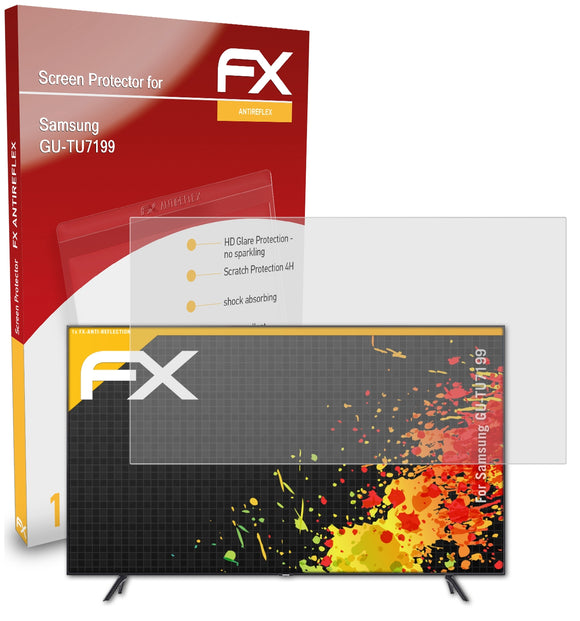 atFoliX FX-Antireflex Displayschutzfolie für Samsung GU-TU7199