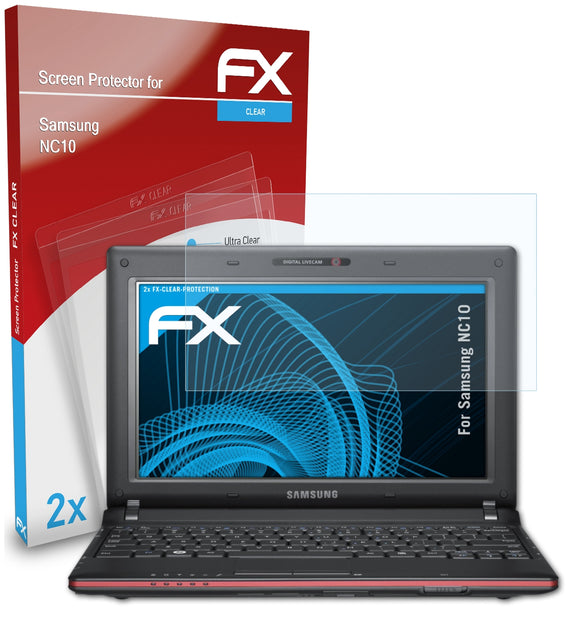 atFoliX FX-Clear Schutzfolie für Samsung NC10