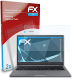 atFoliX FX-Clear Schutzfolie für Samsung Notebook Plus2