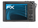 Schutzfolie atFoliX kompatibel mit Samsung NV100 HD, ultraklare FX (3X)