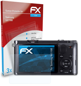 atFoliX FX-Clear Schutzfolie für Samsung NX1100