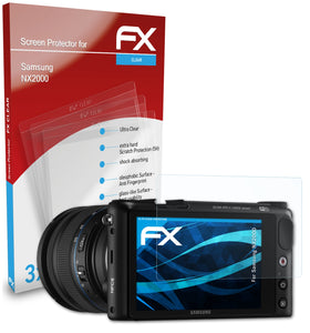 atFoliX FX-Clear Schutzfolie für Samsung NX2000