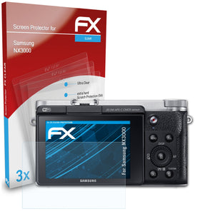 atFoliX FX-Clear Schutzfolie für Samsung NX3000