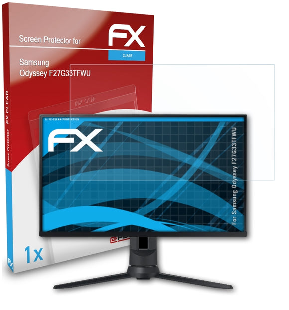 atFoliX FX-Clear Schutzfolie für Samsung Odyssey F27G33TFWU