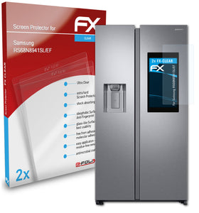 atFoliX FX-Clear Schutzfolie für Samsung RS68N8941SL/EF
