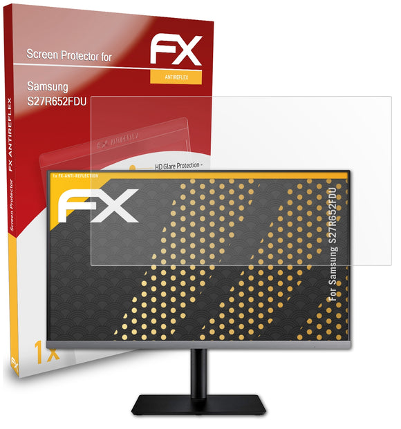atFoliX FX-Antireflex Displayschutzfolie für Samsung S27R652FDU