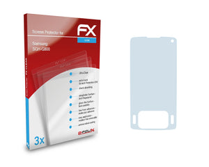 atFoliX FX-Clear Schutzfolie für Samsung SGH-G800