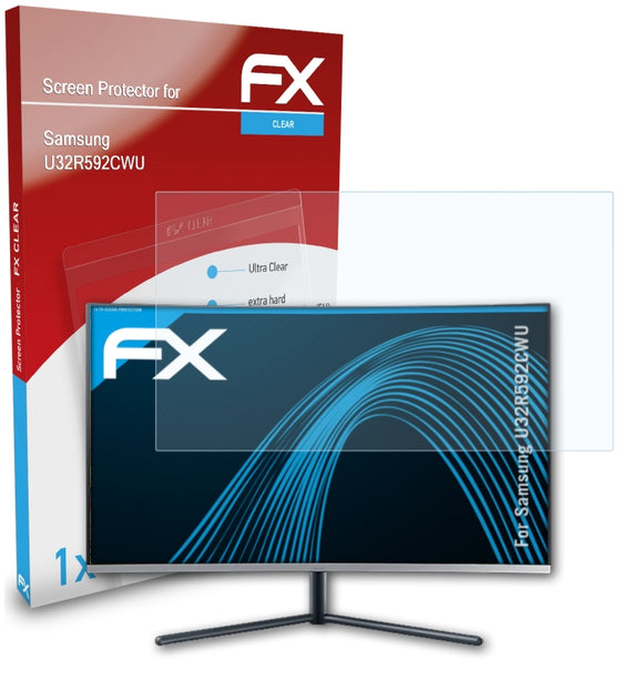 atFoliX FX-Clear Schutzfolie für Samsung U32R592CWU