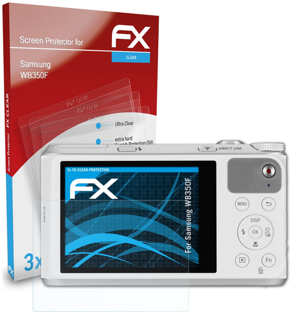 atFoliX FX-Clear Schutzfolie für Samsung WB350F