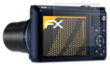 Panzerfolie atFoliX kompatibel mit Samsung WB800F, entspiegelnde und stoßdämpfende FX (3X)