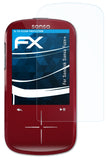 Schutzfolie atFoliX kompatibel mit Sandisk Sansa Fuze+, ultraklare FX (3X)