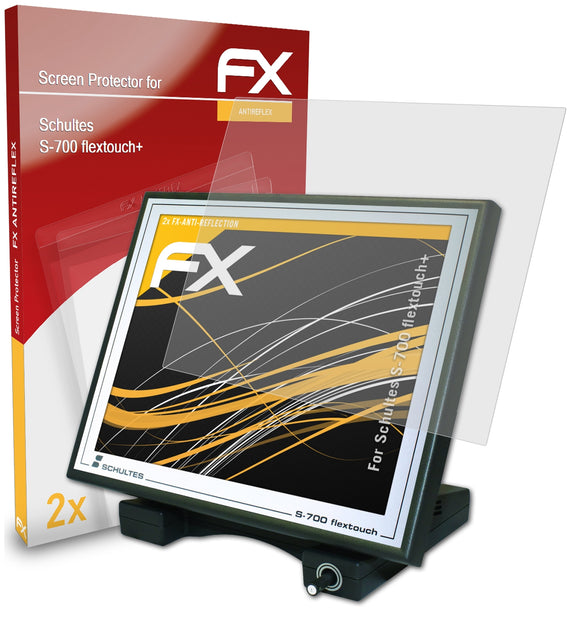 atFoliX FX-Antireflex Displayschutzfolie für Schultes S-700 flextouch+